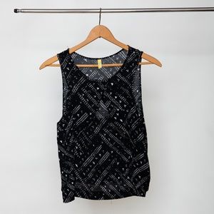 Free People Cutout Tank Top